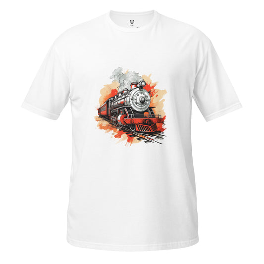 Short-Sleeve Unisex T-Shirt "LOCOMOTIVE" ID: 141 (PREMIUM)