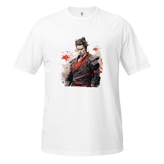 T-shirt unisex z krótkim rękawem „SAMURAI” ID: 143 (PREMIUM)