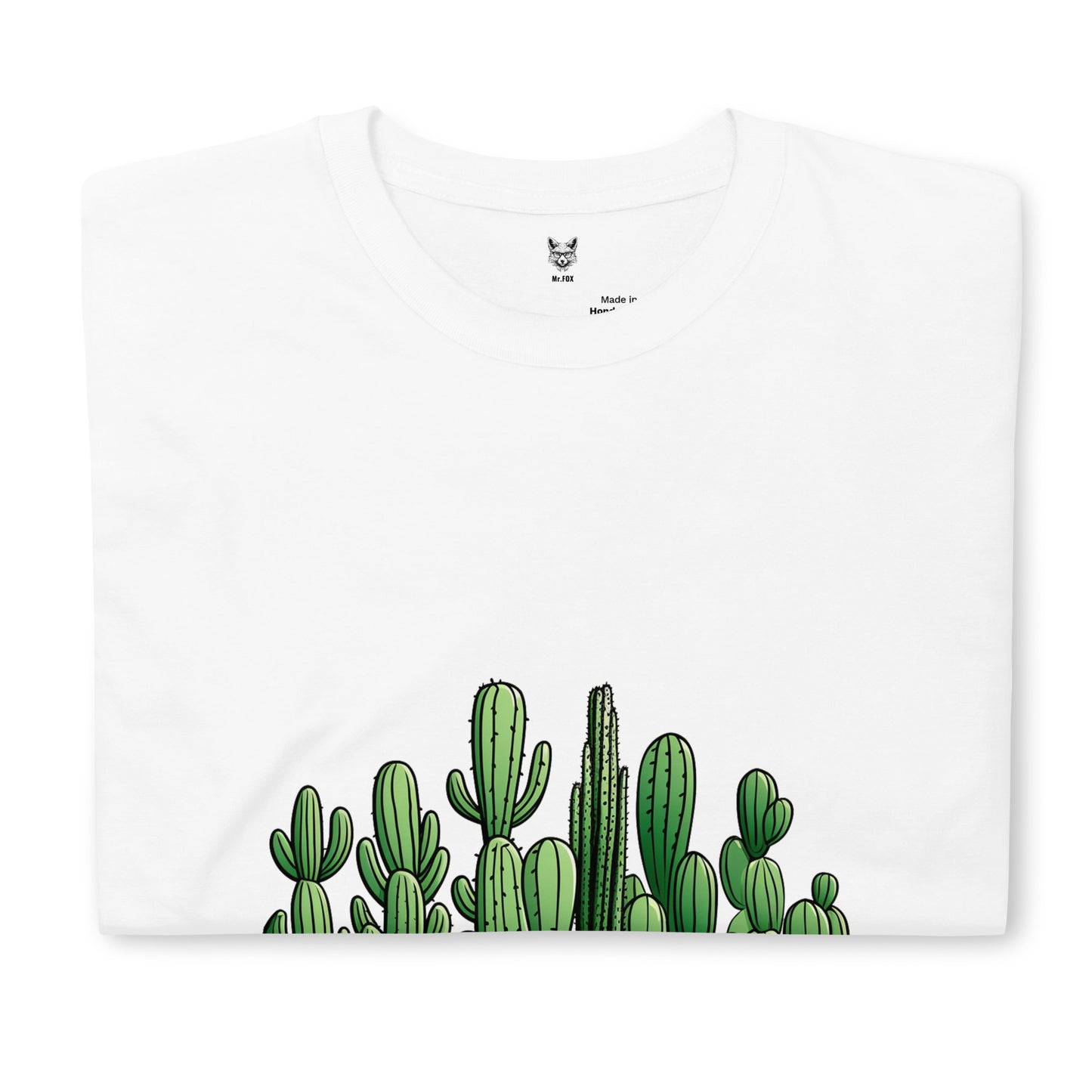 Koszulka unisex z krótkim rękawem „CACTUS” ID: 144 (PREMIUM)