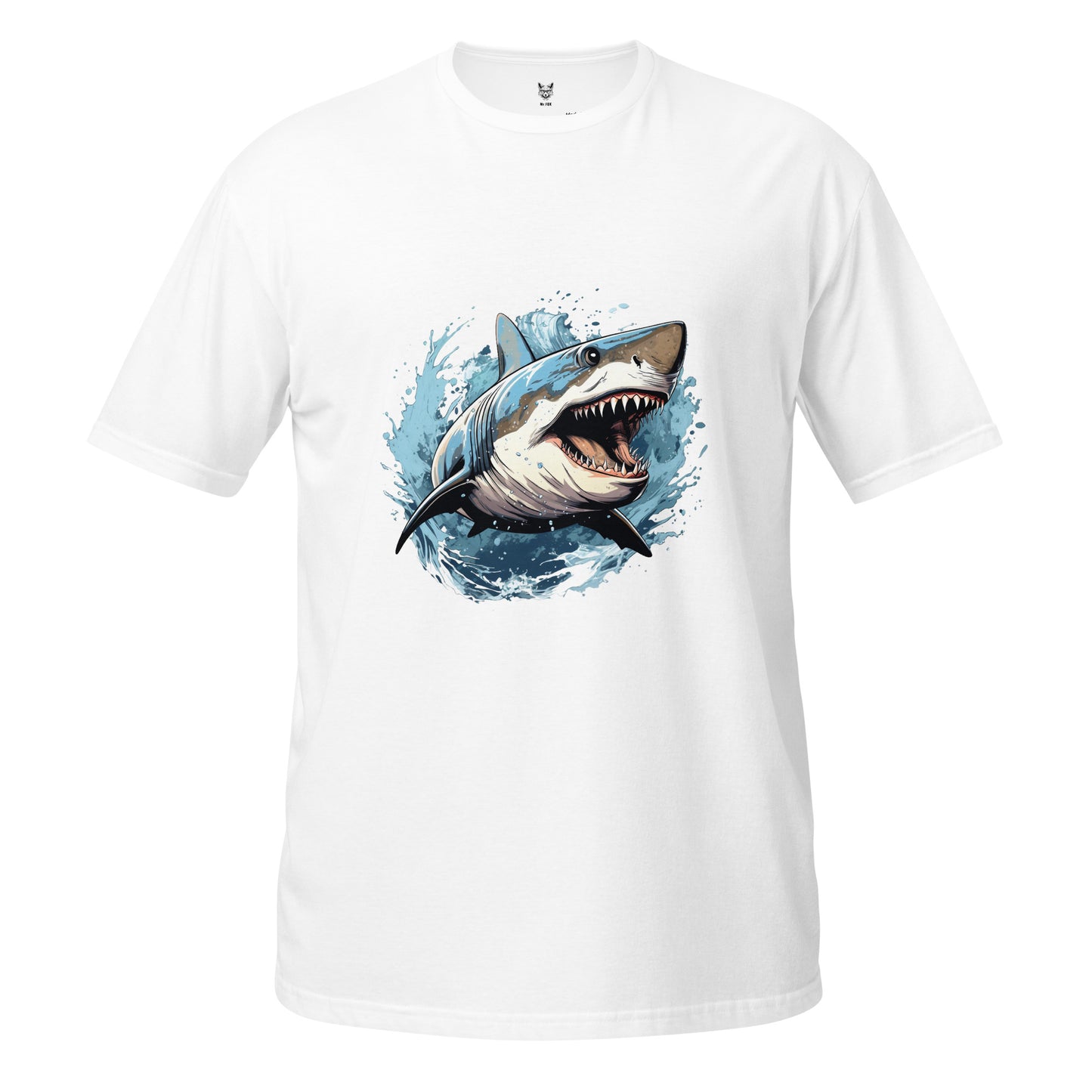 Koszulka unisex z krótkim rękawem „SHARK” ID: 145 (PREMIUM)