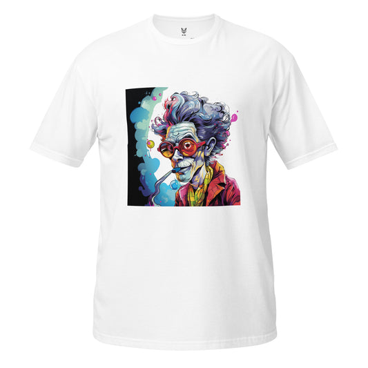 T-Shirt unisex z krótkim rękawem „SMOKE” ID: 146 (PREMIUM)