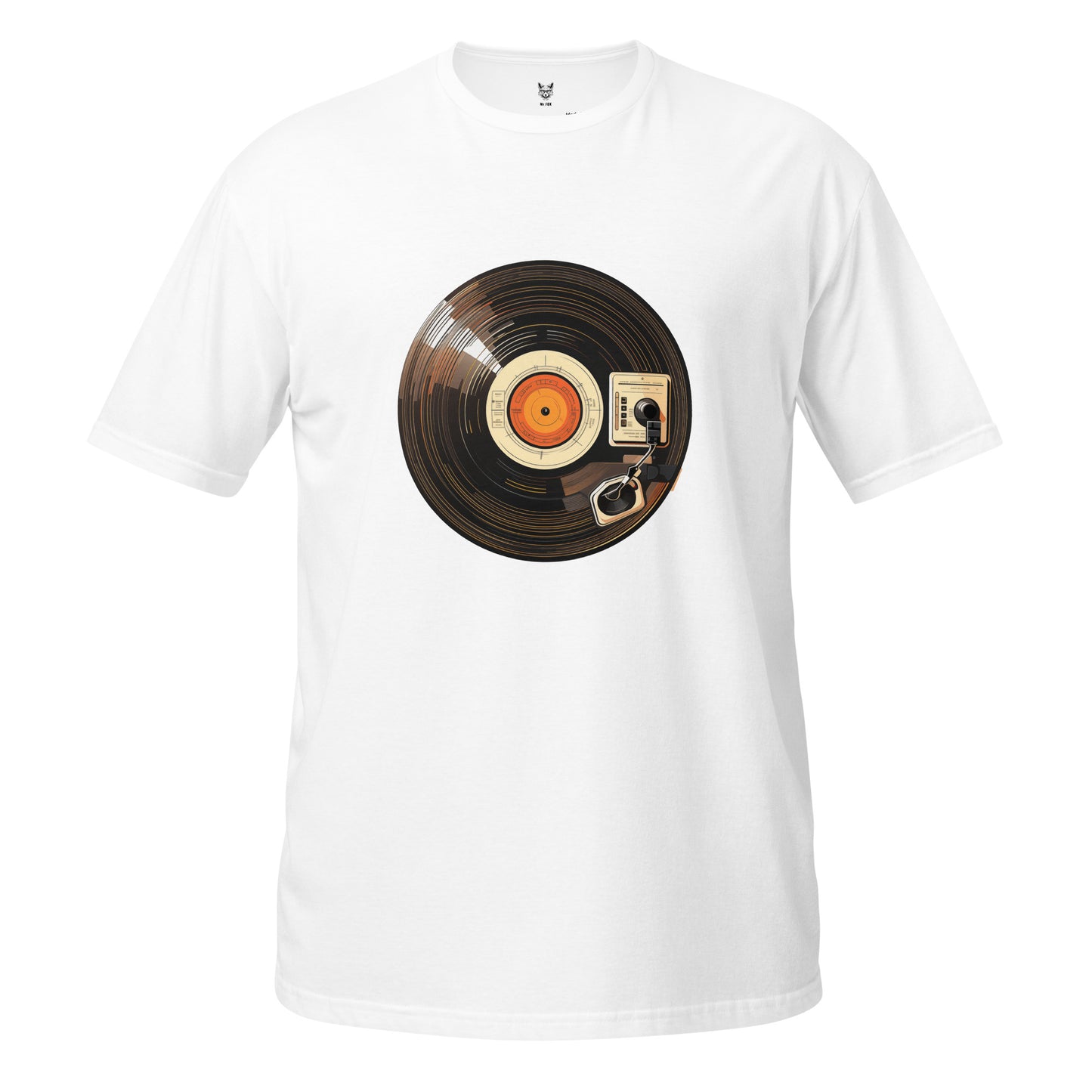 Koszulka unisex z krótkim rękawem „vinyl record” ID: 150 (PREMIUM)