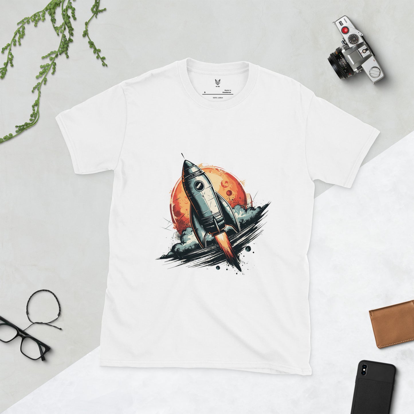 Short-Sleeve Unisex T-Shirt "ROCKET" ID: 152 (PREMIUM)