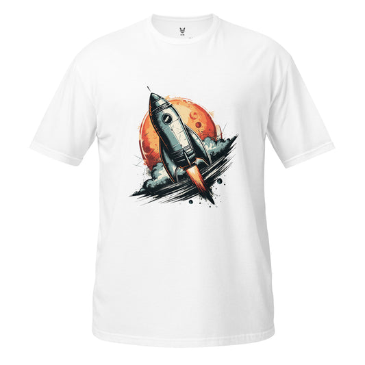 Koszulka unisex z krótkim rękawem „ROCKET” ID: 152 (PREMIUM)