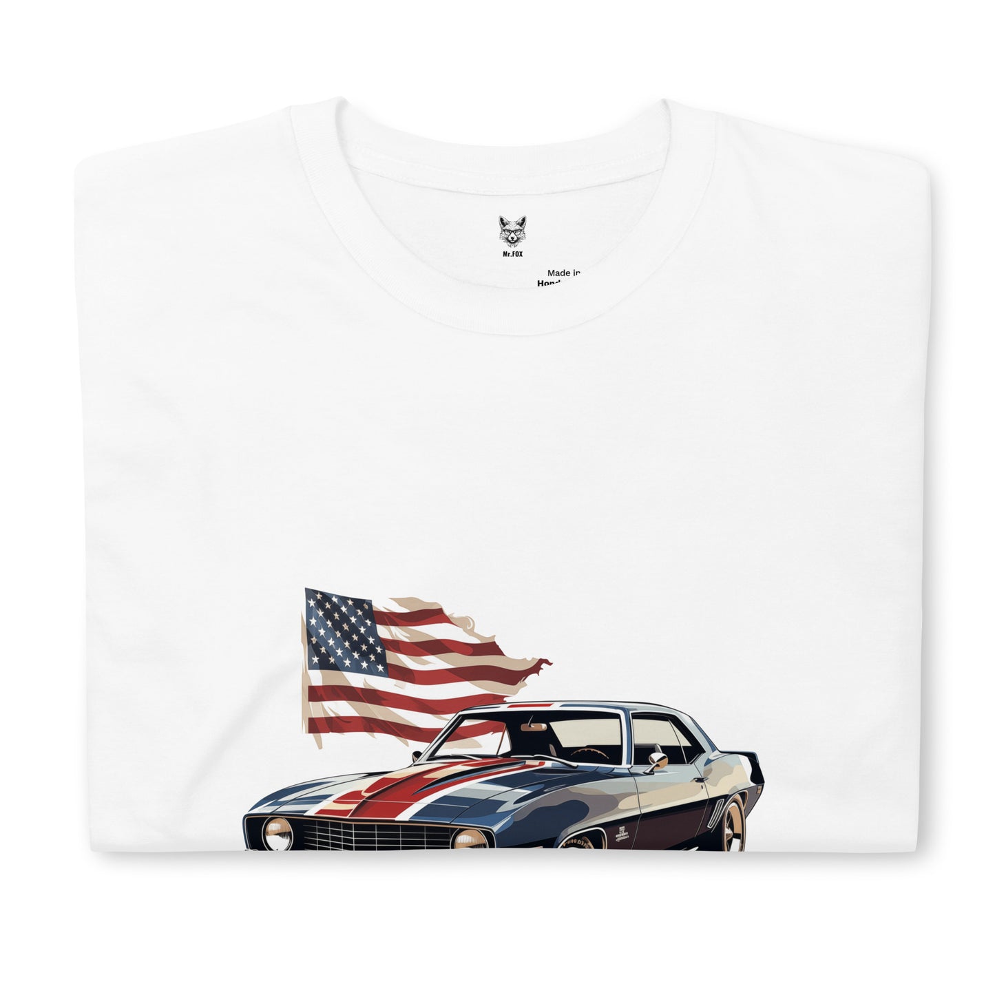 Short-Sleeve Unisex T-Shirt "MUSCLE CAR" ID: 154 (PREMIUM)