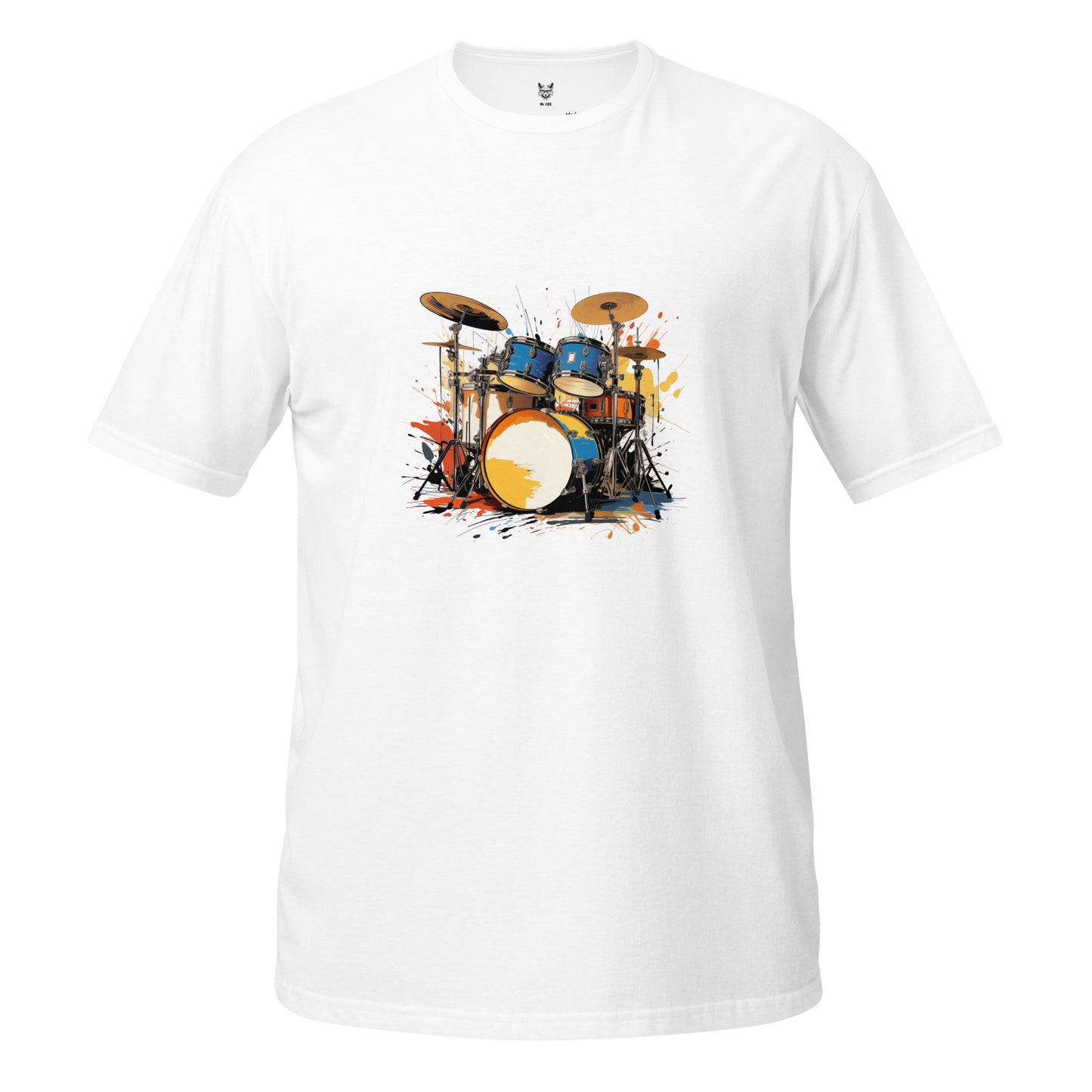 Koszulka unisex z krótkim rękawem „DRUMS” ID: 159 (PREMIUM)