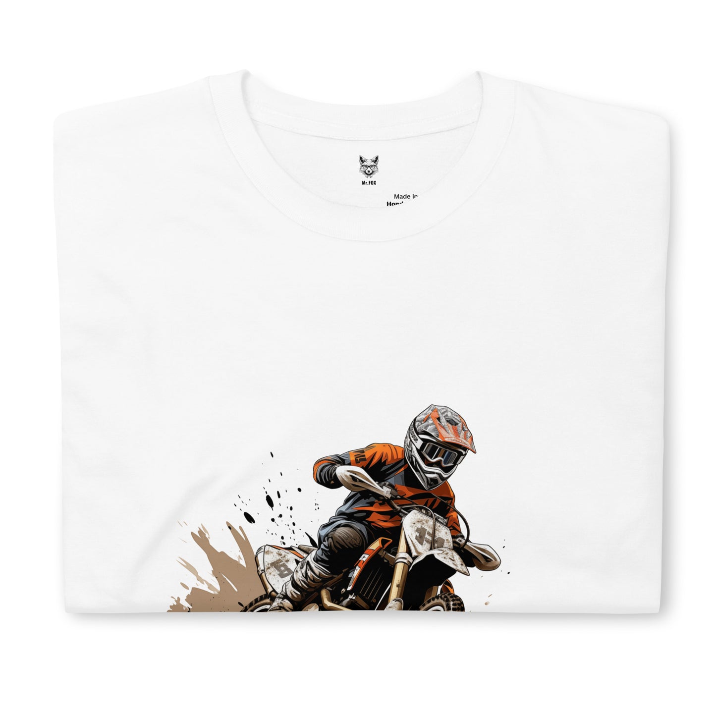 Koszulka unisex z krótkim rękawem „MOTOCROSS” ID: 169 (PREMIUM)