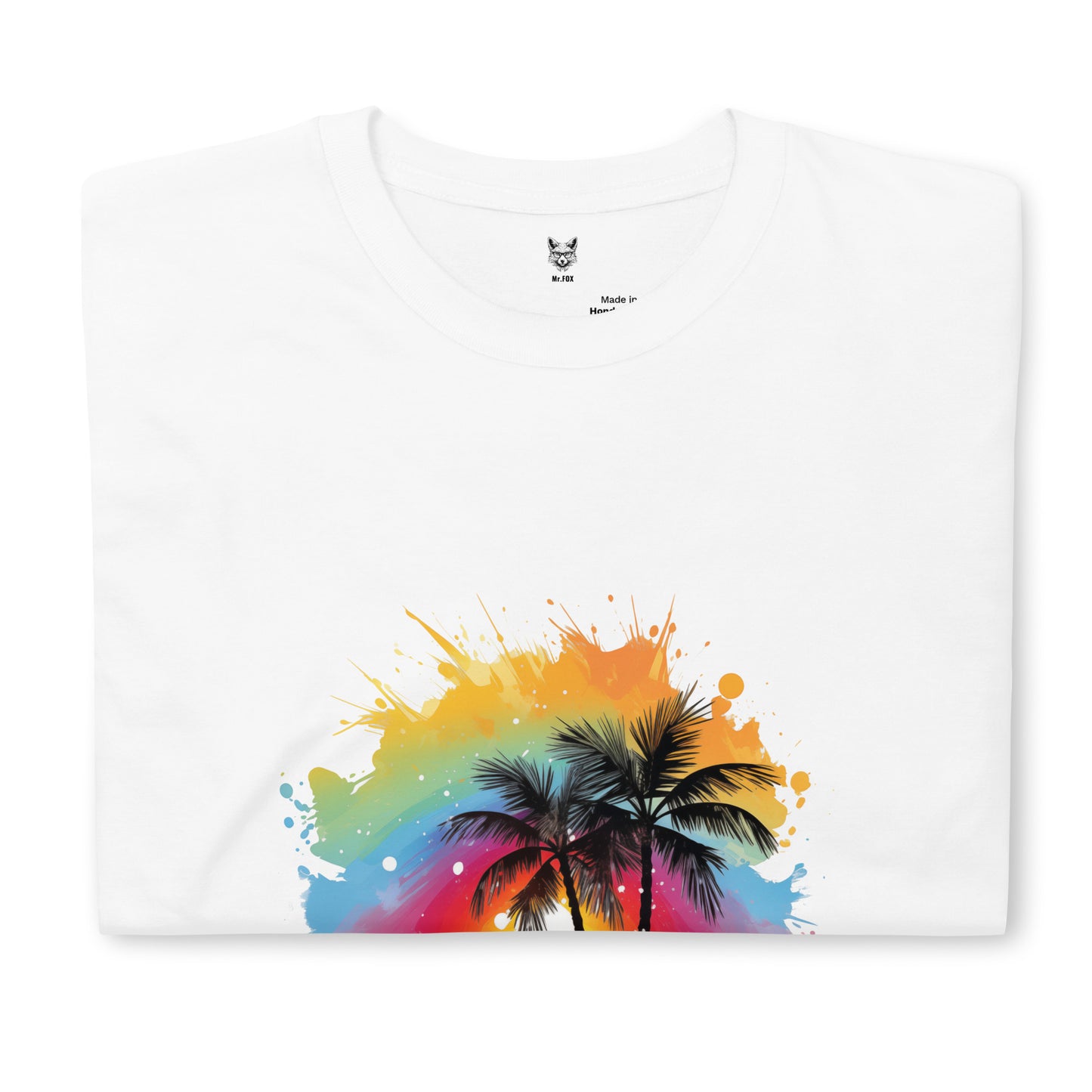 Футболка унисекс с коротким рукавом "PALM TREES" ID: 170 (ПРЕМИУМ)