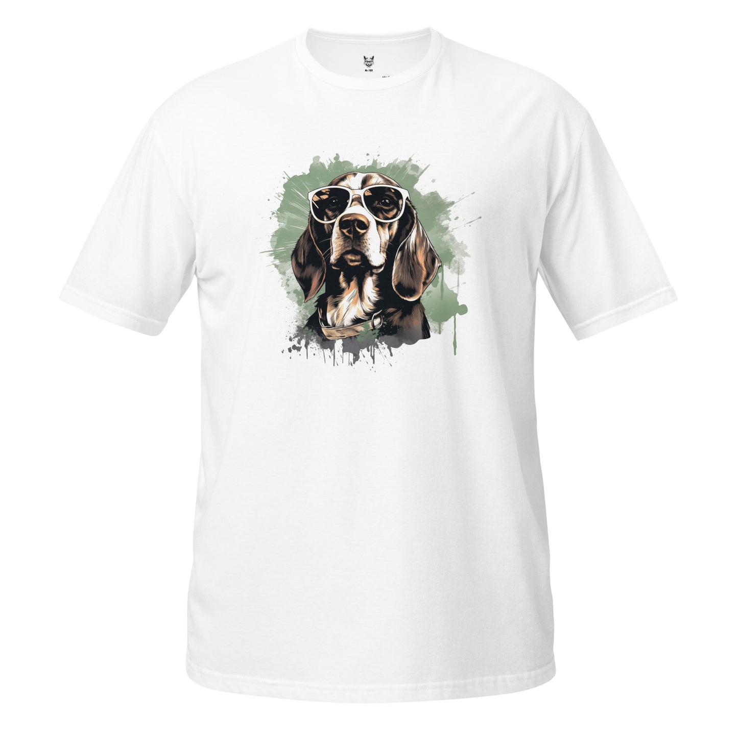 Футболка унисекс с коротким рукавом "BEAGLE DOG" ID: 187 (ПРЕМИУМ)