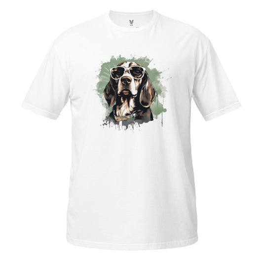 Short-Sleeve Unisex T-Shirt "BEAGLE DOG" ID: 187 (PREMIUM)