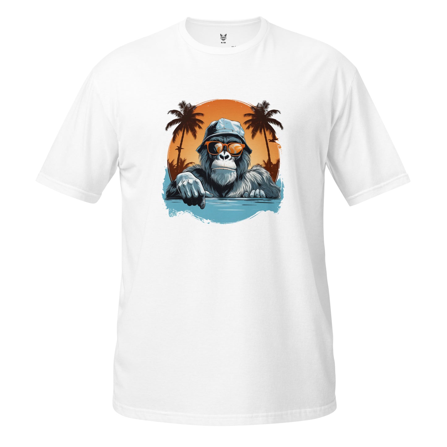 Koszulka unisex z krótkim rękawem „MONKEY” ID: 192 (PREMIUM)