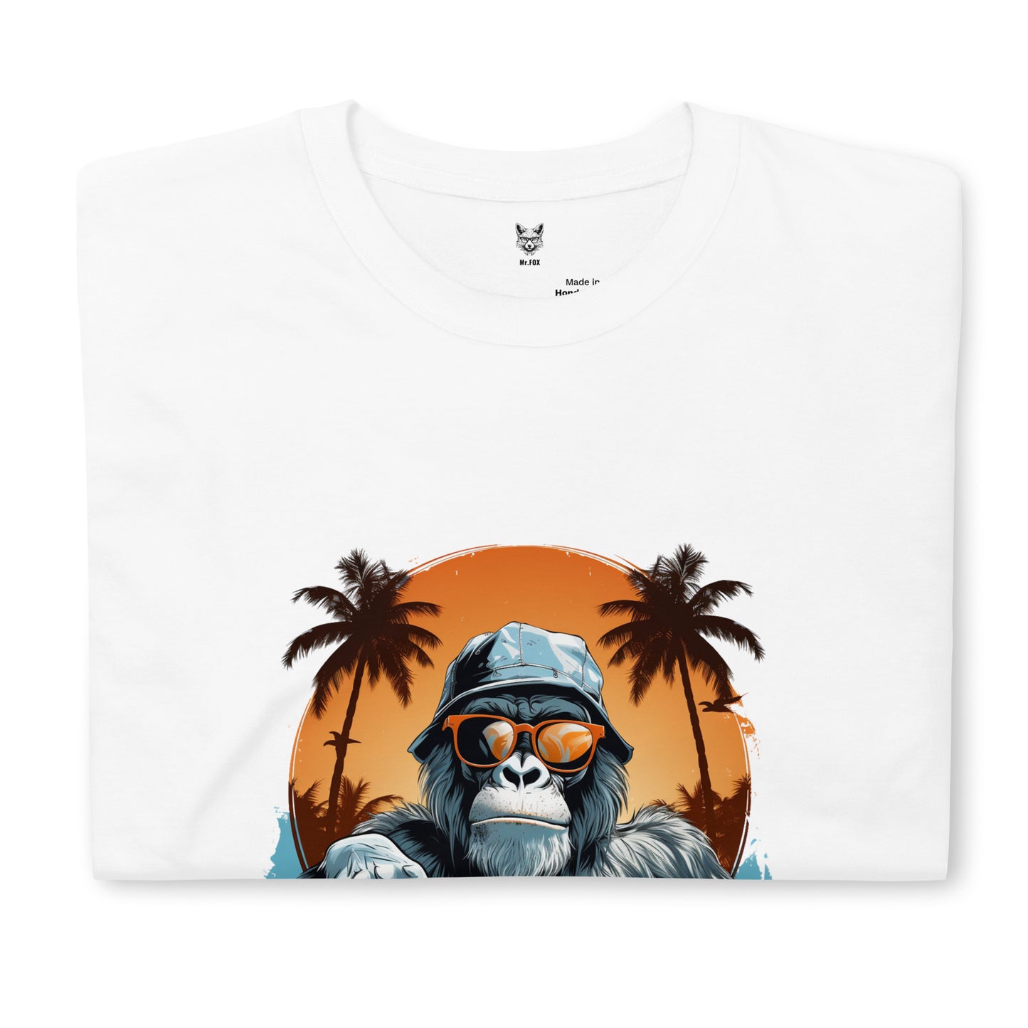 Koszulka unisex z krótkim rękawem „MONKEY” ID: 192 (PREMIUM)