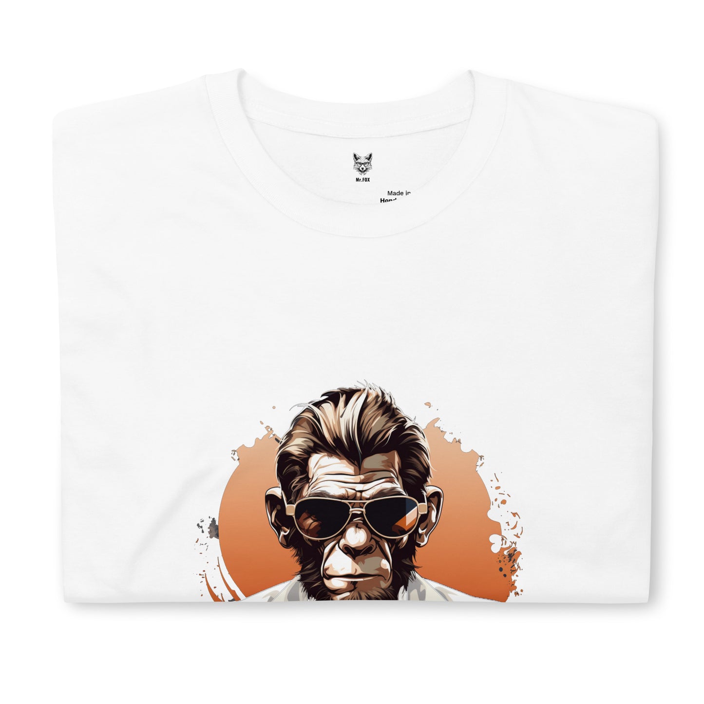 Koszulka unisex z krótkim rękawem „MONKEY” ID: 199 (PREMIUM)