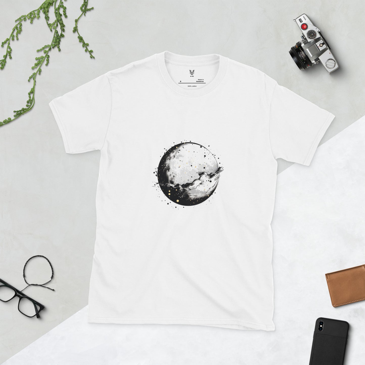 T-shirt unisex z krótkim rękawem „ASTEROID” ID: 232 (PREMIUM)