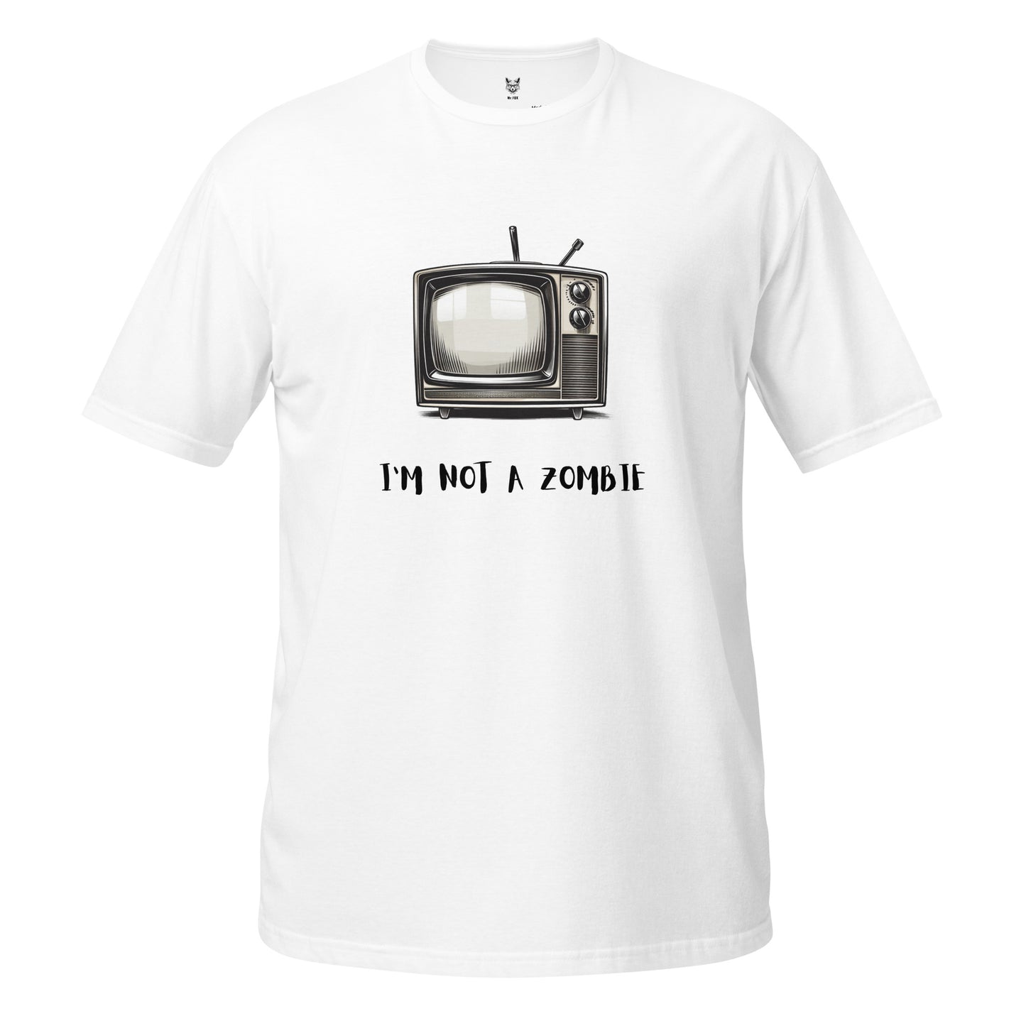 Koszulka unisex z krótkim rękawem „I'm not a zombie” ID: 237 (PREMIUM)