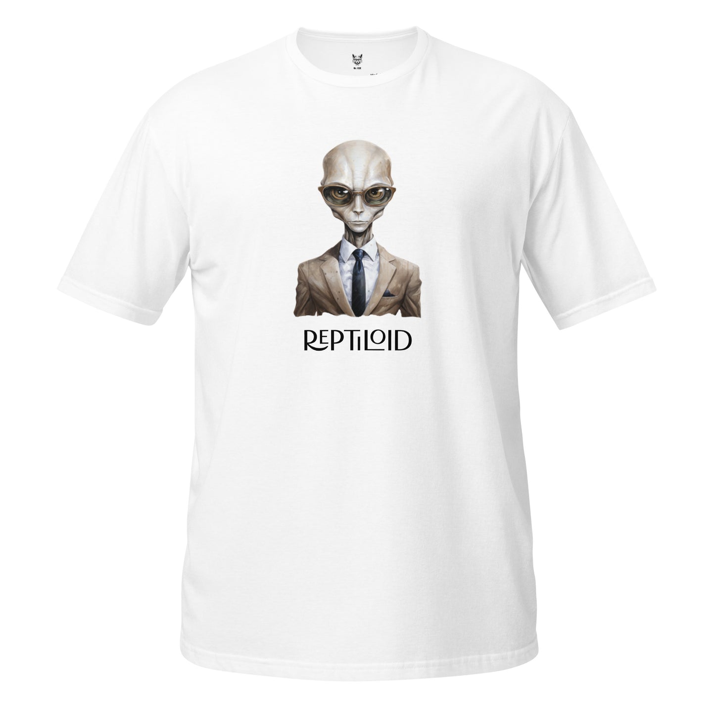 Koszulka unisex z krótkim rękawem „REPTILOID UFO” ID: 238 (PREMIUM)