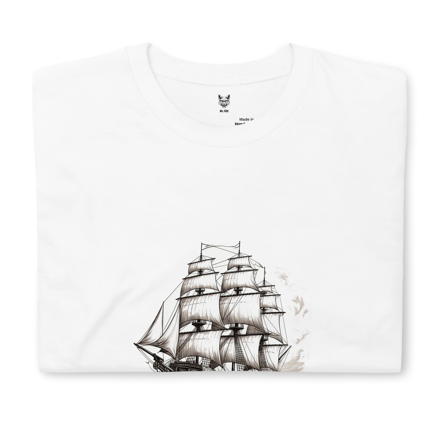 T-shirt unisex z krótkim rękawem „SHIP” ID: 246 (PREMIUM)