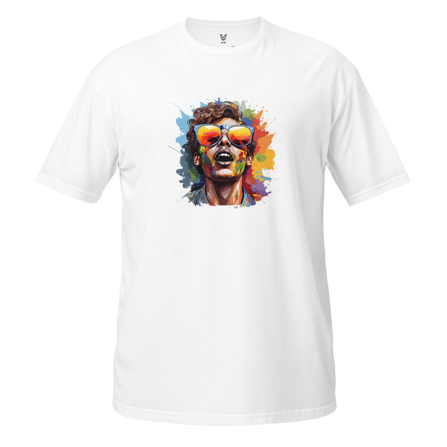 T-shirt unisex z krótkim rękawem „POP ART MEN” ID: 254 (PREMIUM)