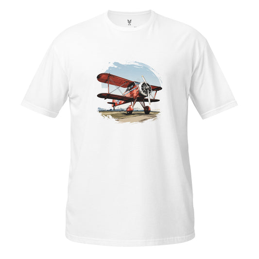 Short-Sleeve Unisex T-Shirt "AIRPLANE" ID: 255 (PREMIUM)