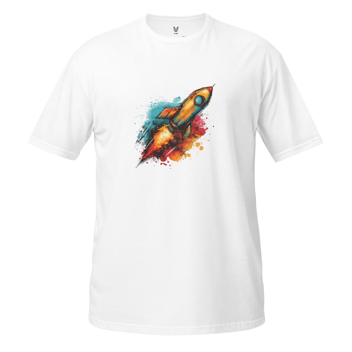 Koszulka unisex z krótkim rękawem „ROCKET” ID: 256 (PREMIUM)