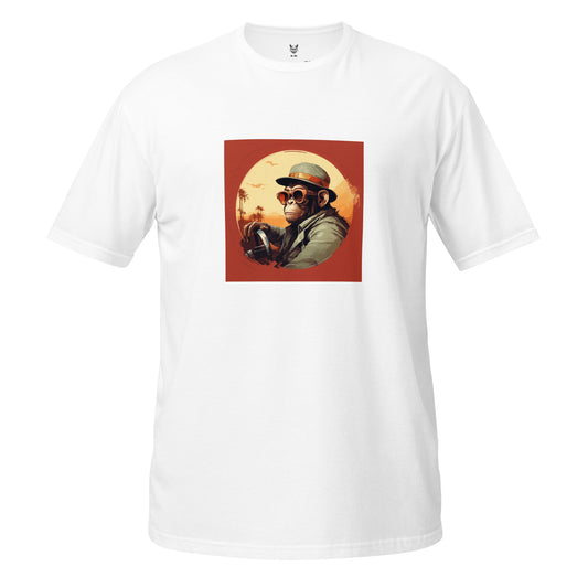 Koszulka unisex z krótkim rękawem „MONKEY” ID: 173 (PREMIUM)