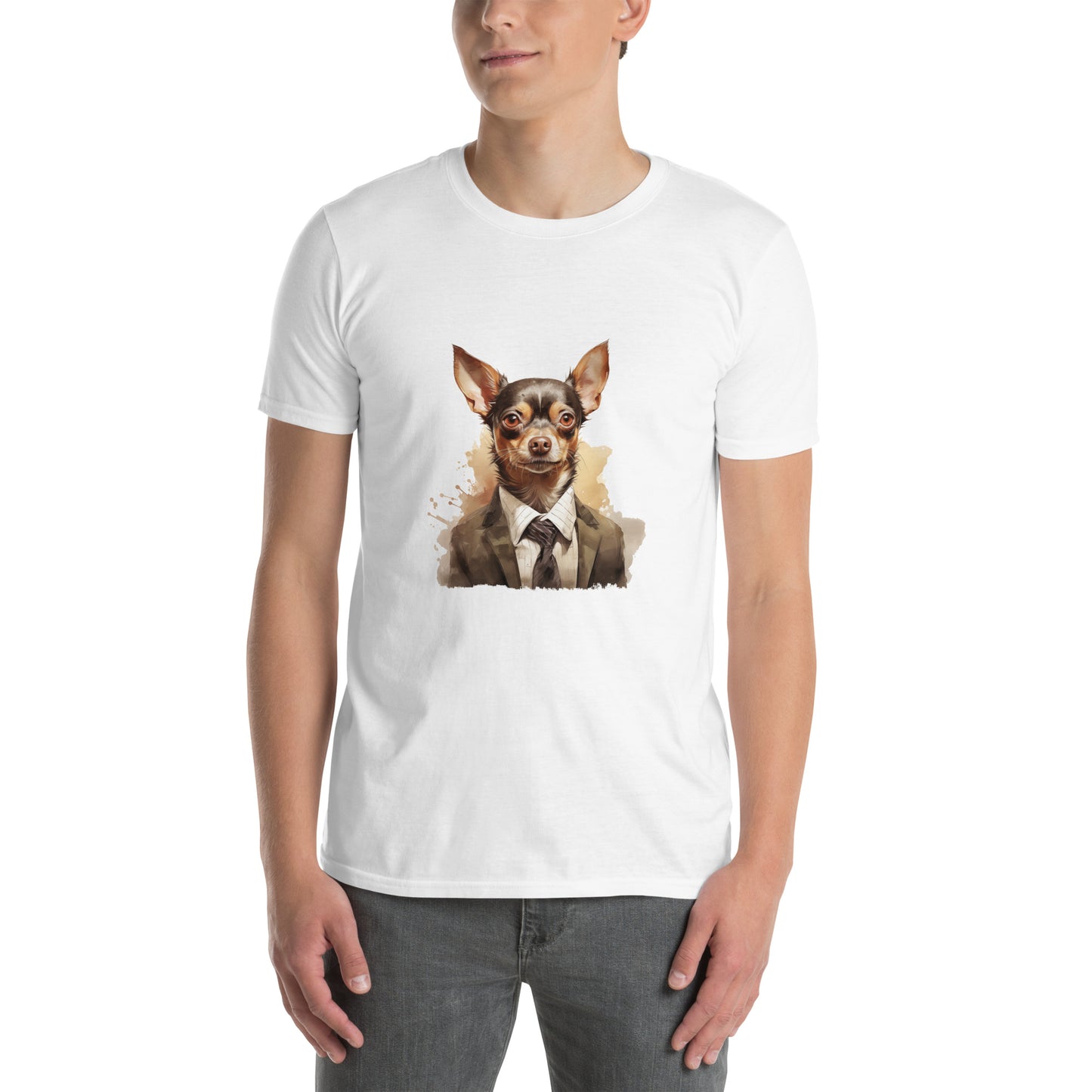 Short-Sleeve Unisex T-Shirt "DOG" ID: 118 (PREMIUM)