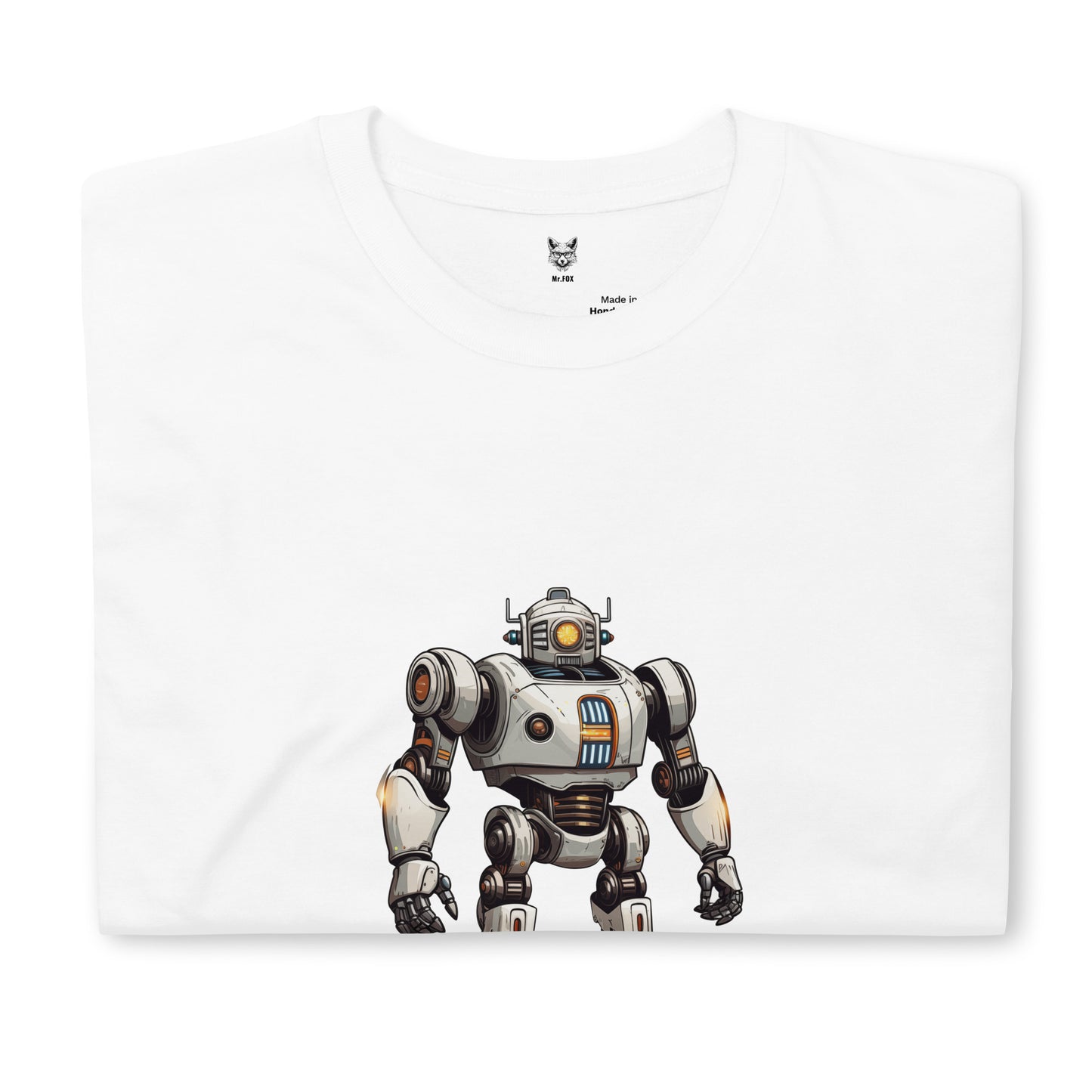 Koszulka unisex z krótkim rękawem "ROBOT" ID: 262 (PREMIUM)