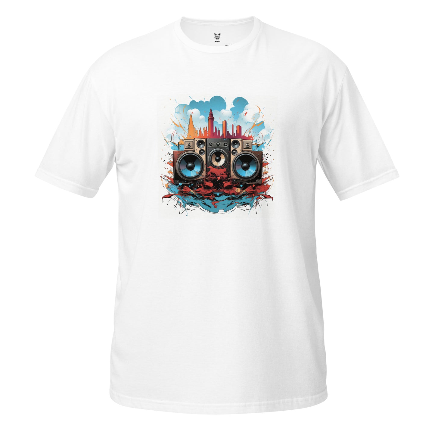 T-shirt unisex z krótkim rękawem „MUSIC” ID: 272 (PREMIUM)