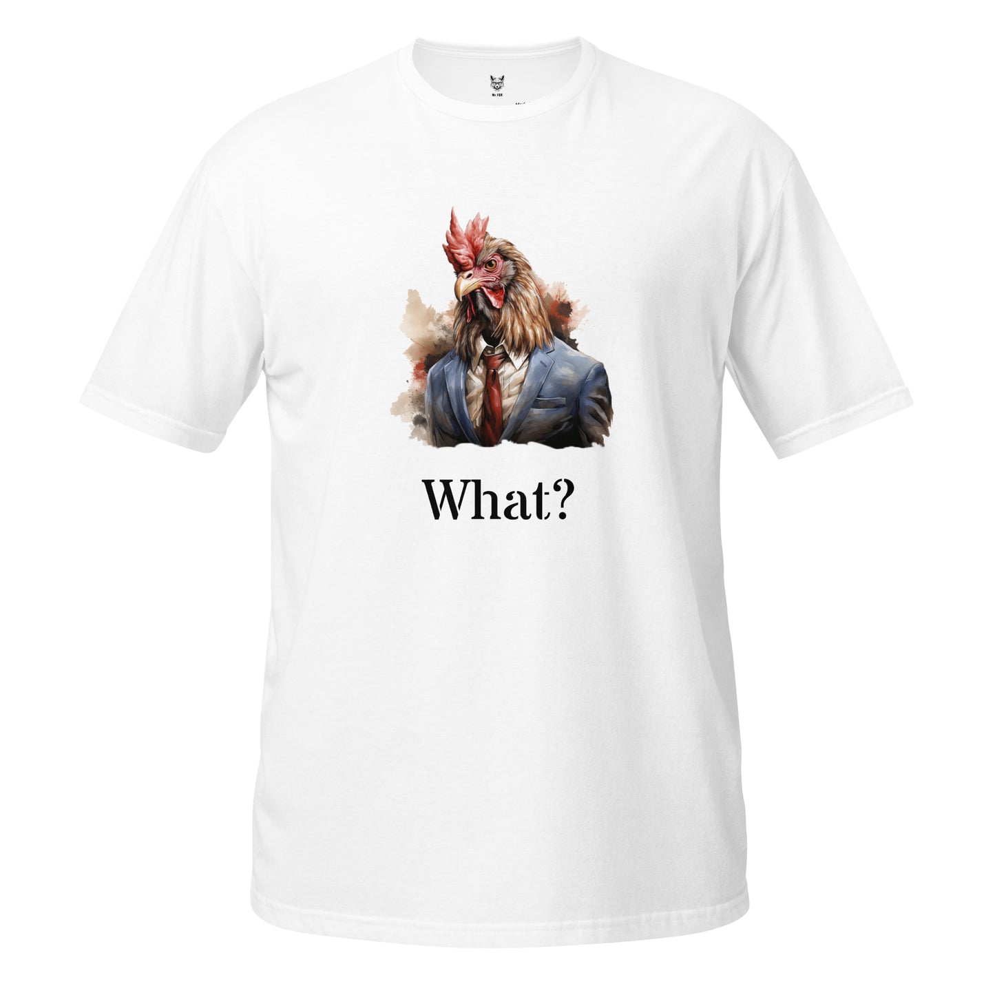 Short-Sleeve Unisex T-Shirt "WHAT?" ID: 281 (PREMIUM)