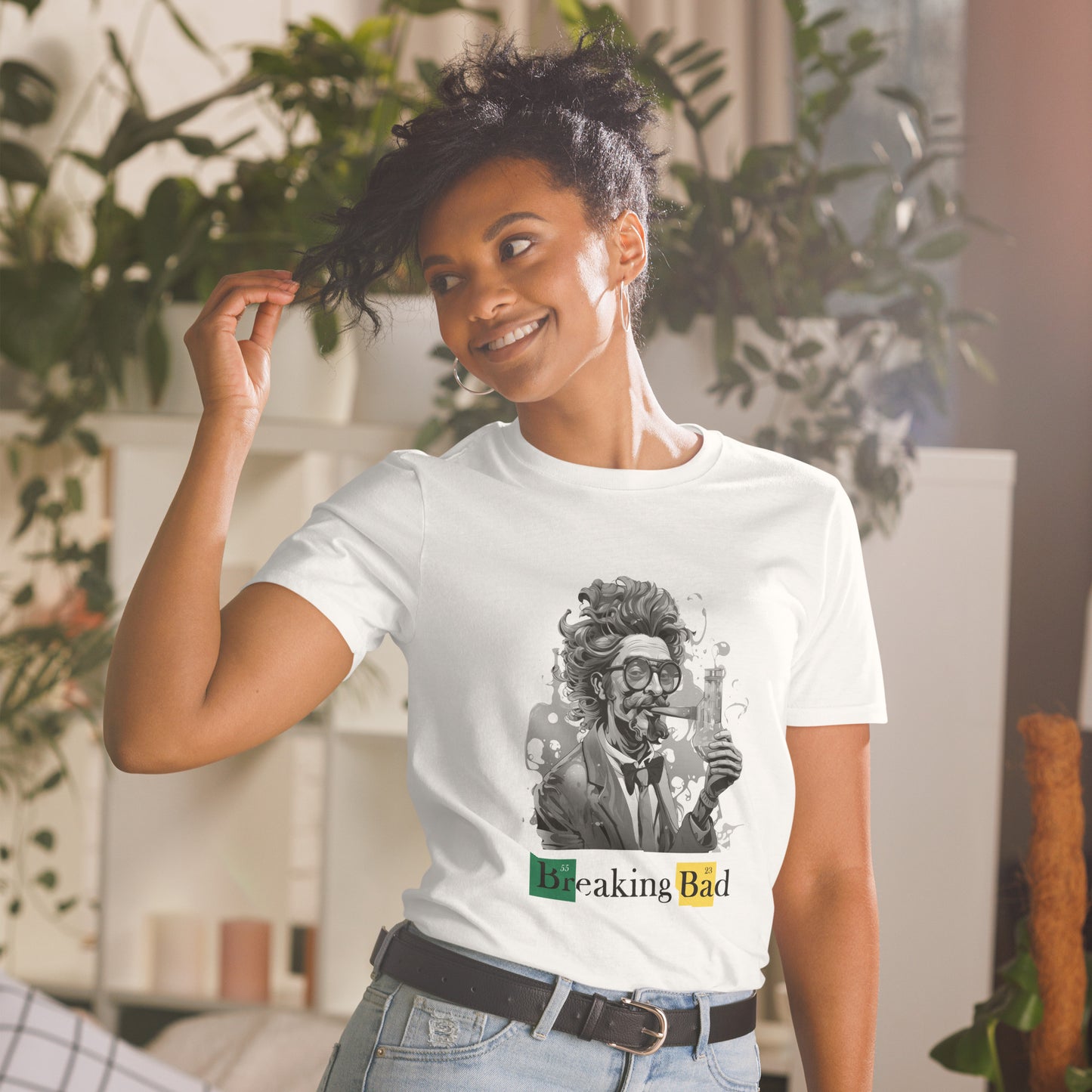 T-shirt unisex z krótkim rękawem „breaking bad” ID: 282 (PREMIUM)