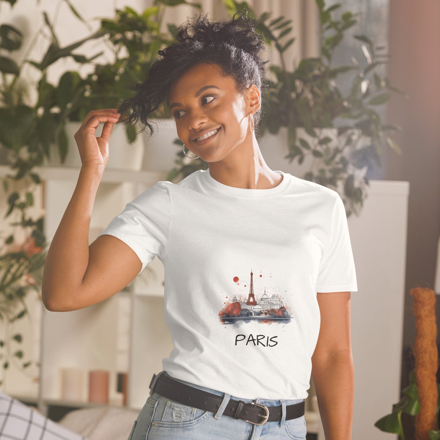 Short-Sleeve Unisex T-Shirt "PARIS" ID: 302 (PREMIUM)