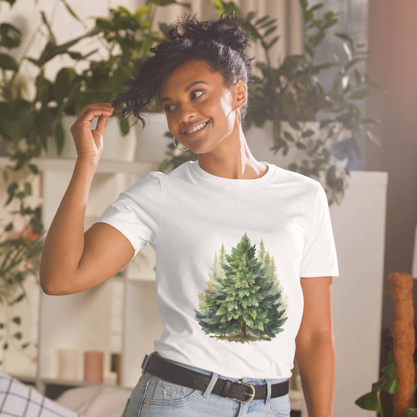 Short-Sleeve Unisex T-Shirt "FOREST" ID: 304 (PREMIUM)