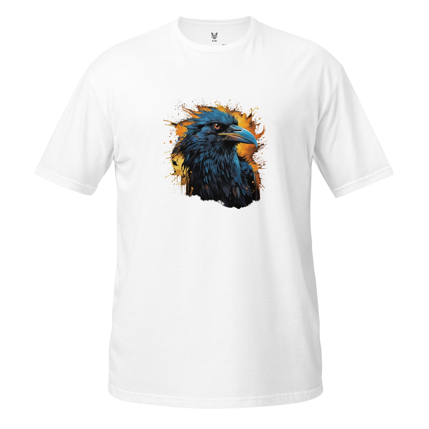 Koszulka unisex z krótkim rękawem "BIRD CROW" ID: 305 (PREMIUM)