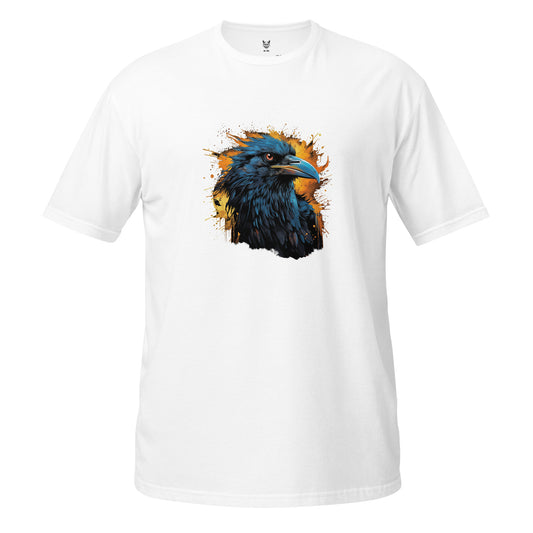 Koszulka unisex z krótkim rękawem "BIRD CROW" ID: 305 (PREMIUM)