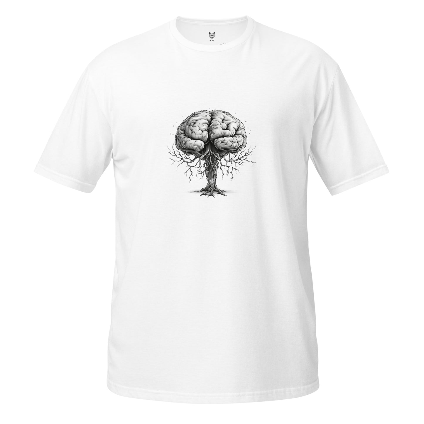 Koszulka unisex z krótkim rękawem „BRAIN” ID: 311 (PREMIUM)