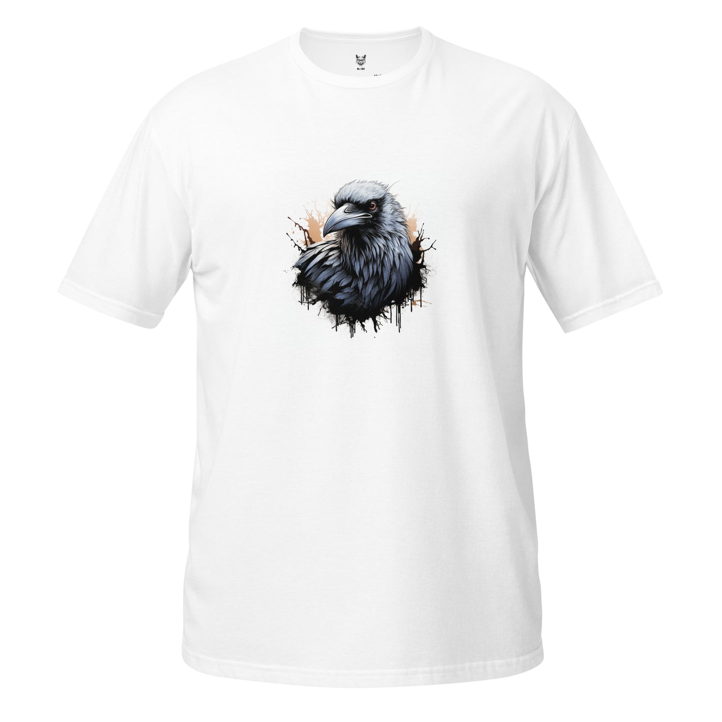 Koszulka unisex z krótkim rękawem "BIRD CROW" ID: 316 (PREMIUM)