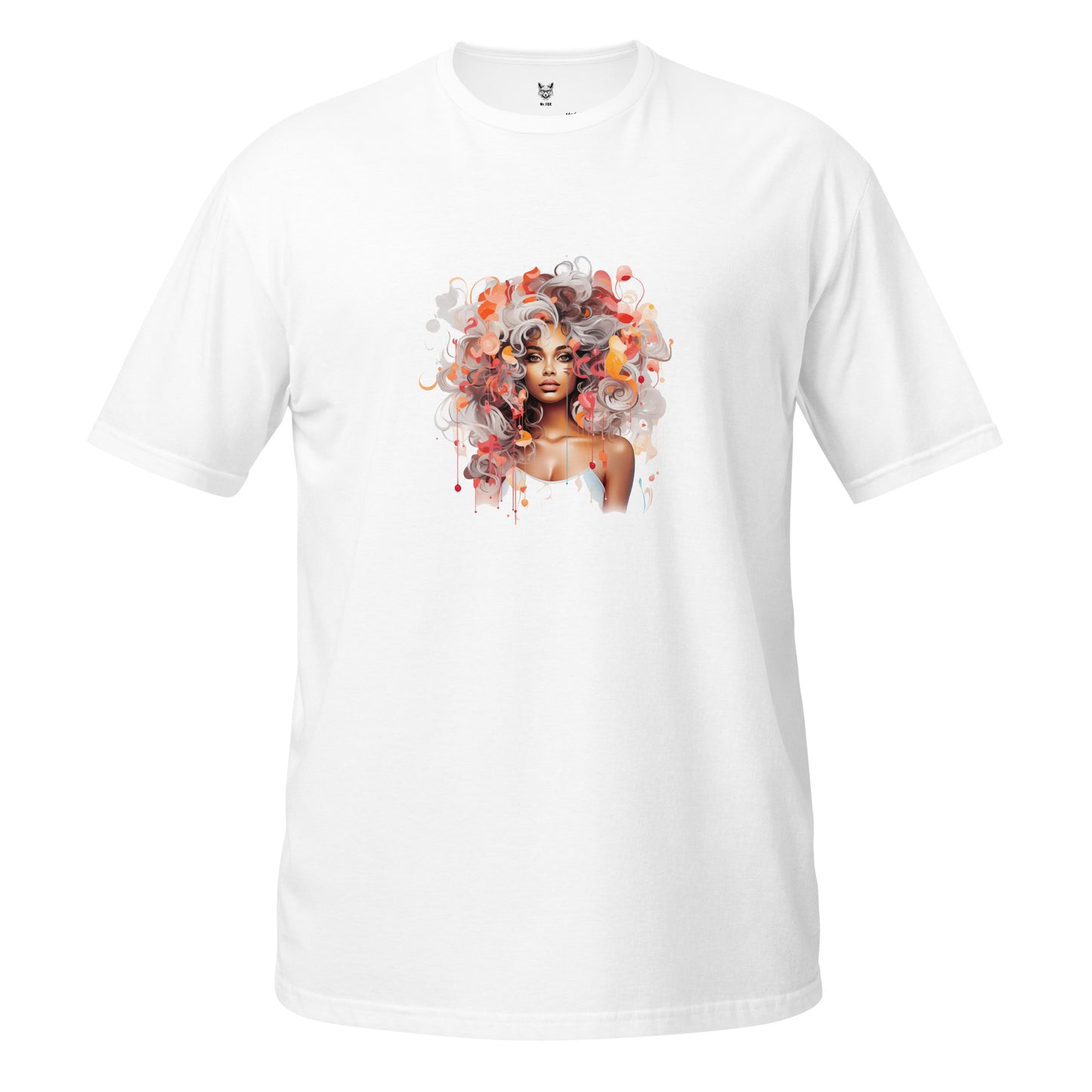 T-shirt unisex z krótkim rękawem „POP ART GIRL” ID: 319 (PREMIUM)