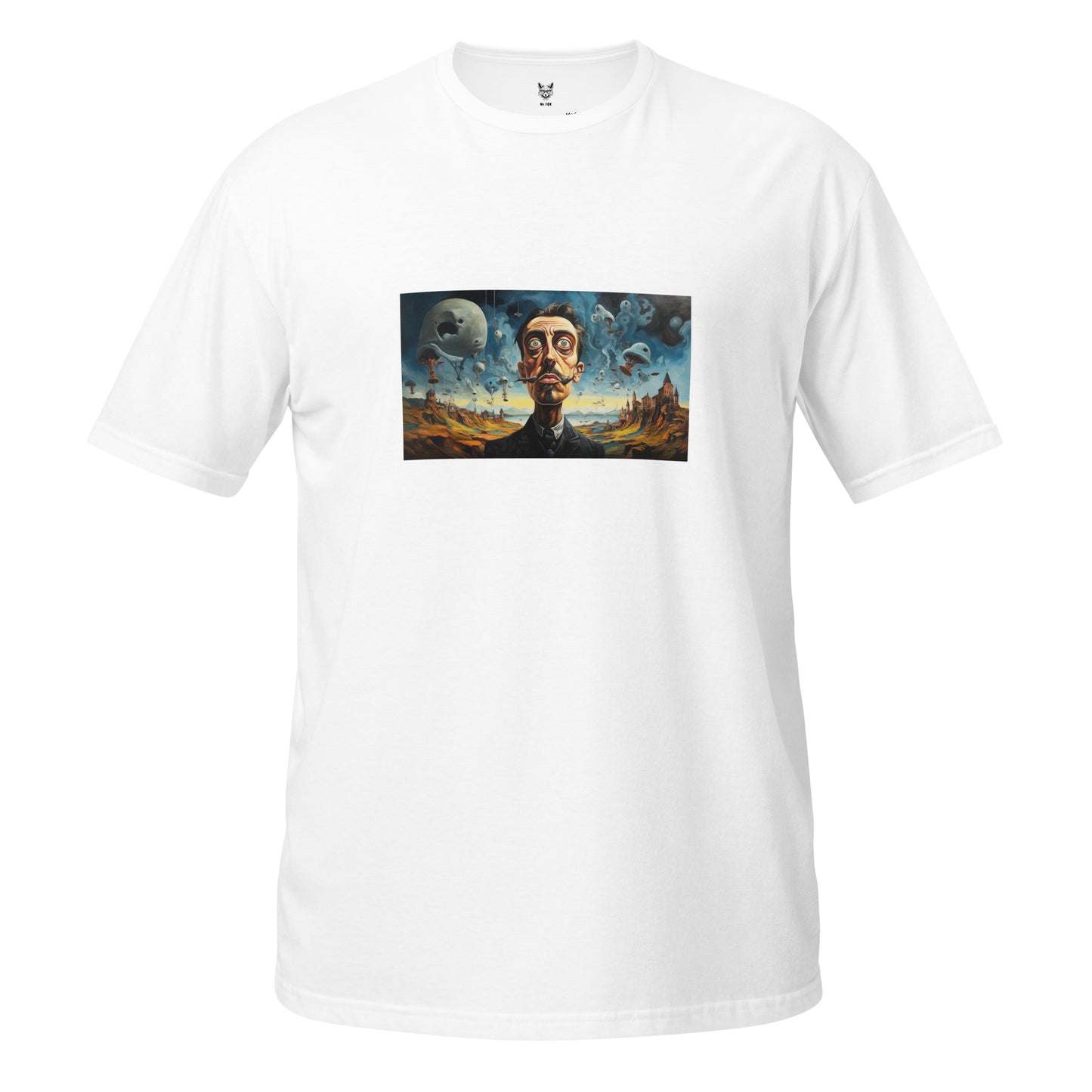 T-shirt unisex z krótkim rękawem „SALVADOR DALI” ID: 320 (PREMIUM)