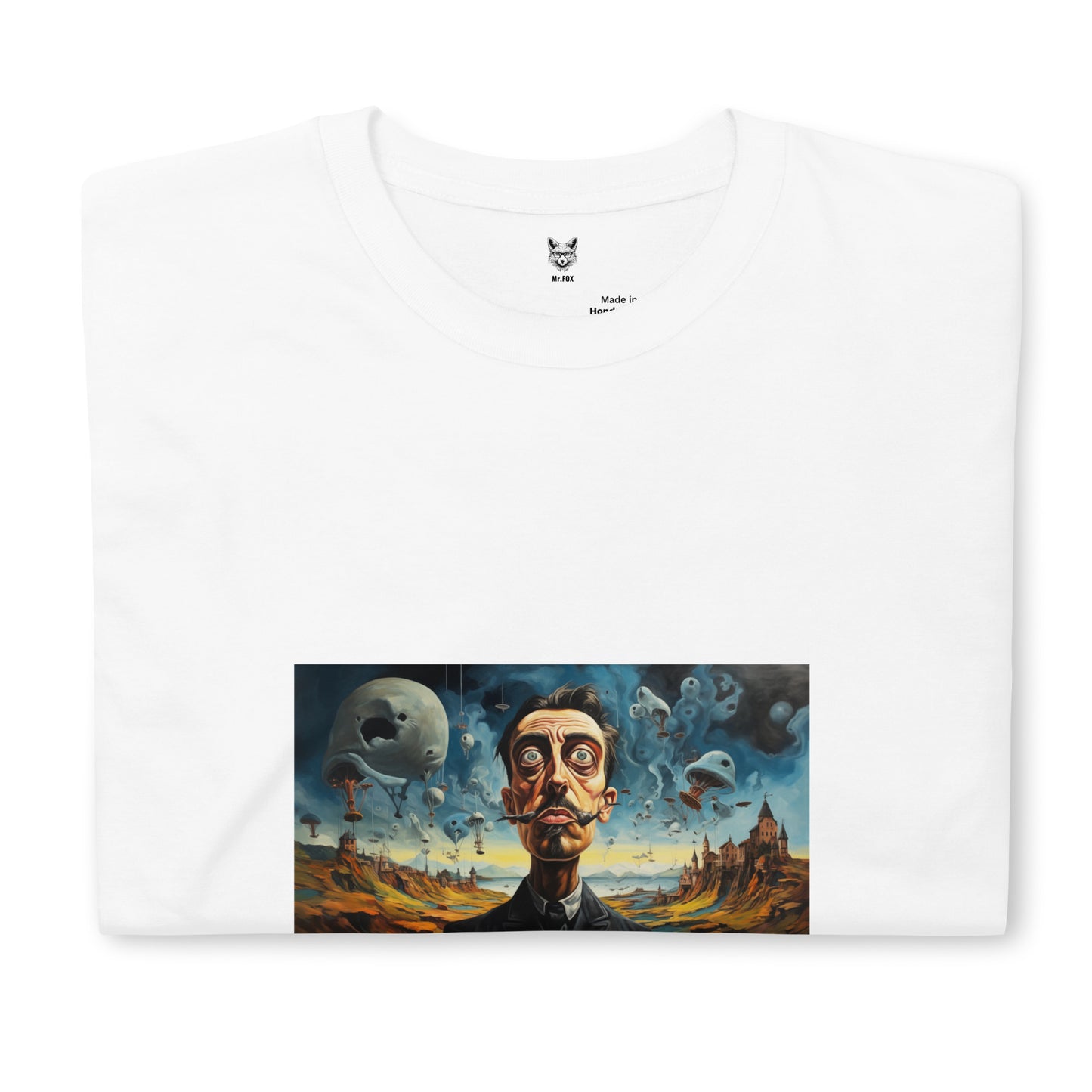 Футболка унисекс с коротким рукавом «SALVADOR DALI» ID: 320 (ПРЕМИУМ)