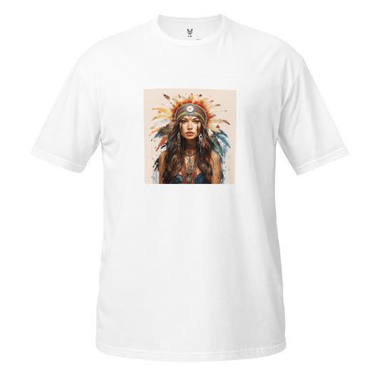 Short-Sleeve Unisex T-Shirt "INDIAN" ID: 327 (PREMIUM)