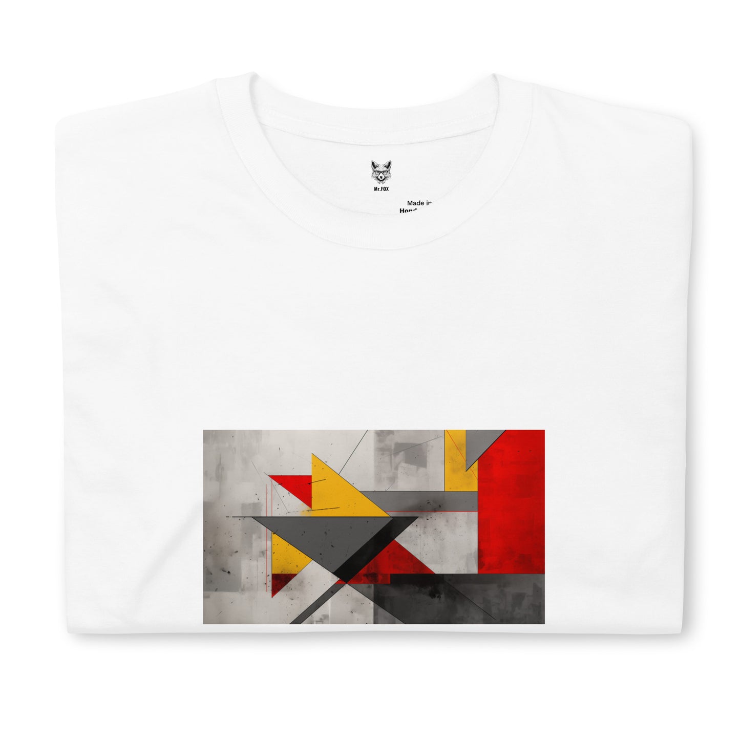 T-shirt unisex z krótkim rękawem „GEOMETRIA” ID: 324 (PREMIUM)