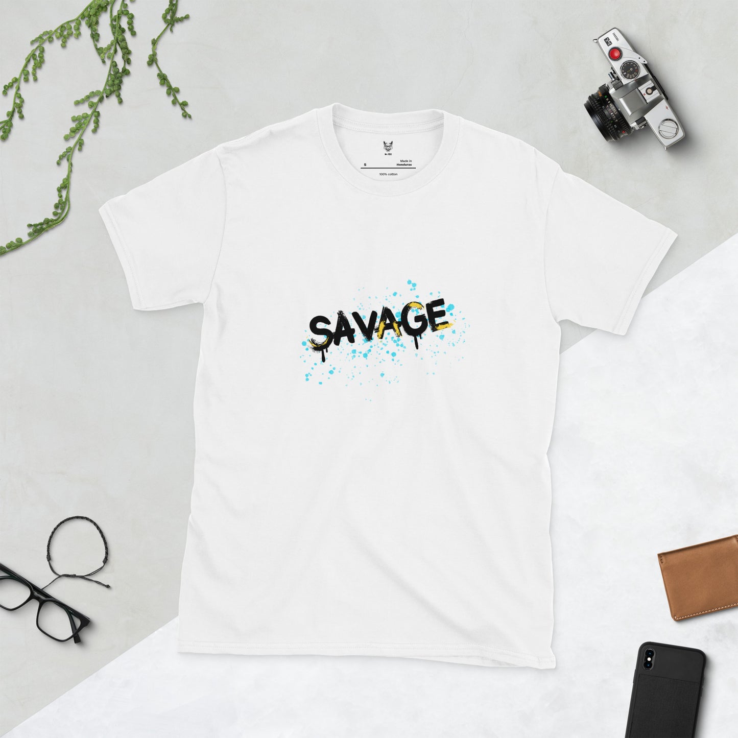 Short-Sleeve Unisex T-Shirt "SAVAGE" ID: 341 (PREMIUM)