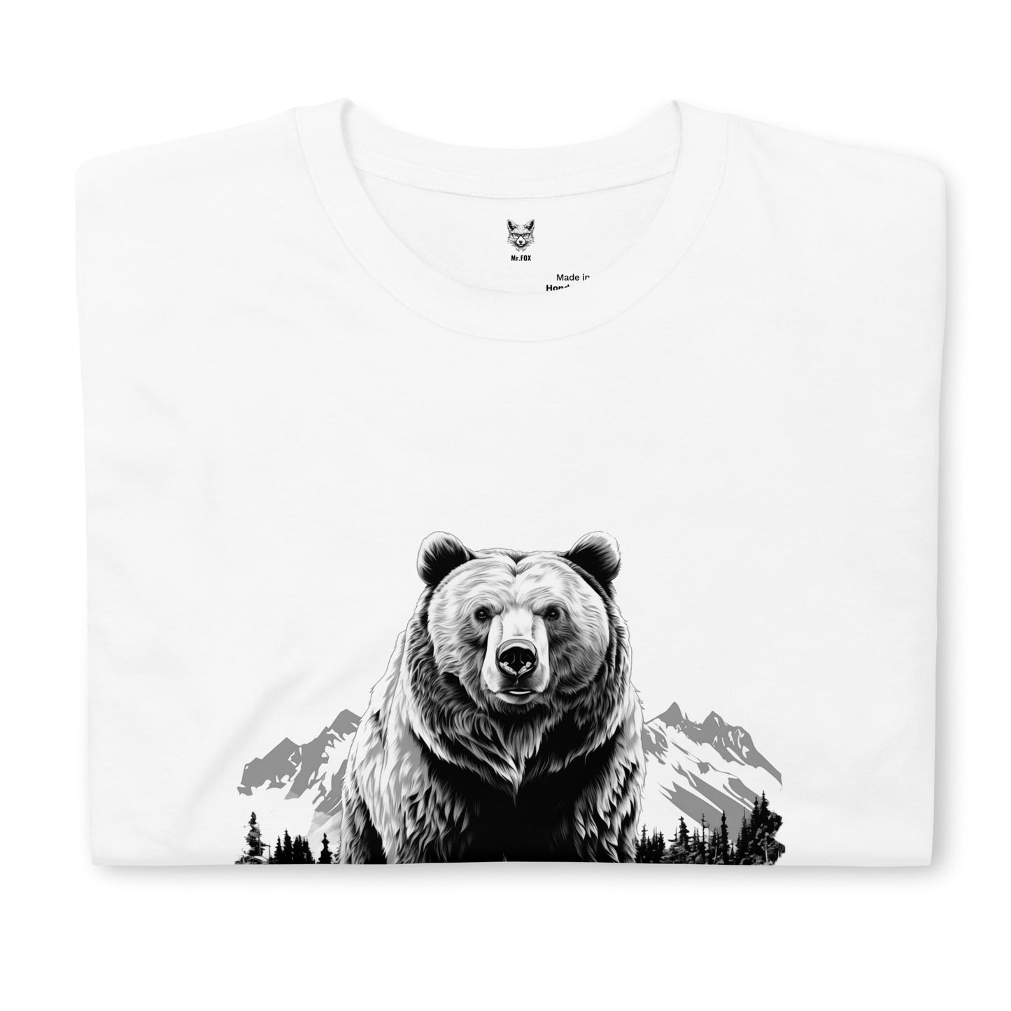 Short-Sleeve Unisex T-Shirt "BEAR" ID: 188  (m) [premium]