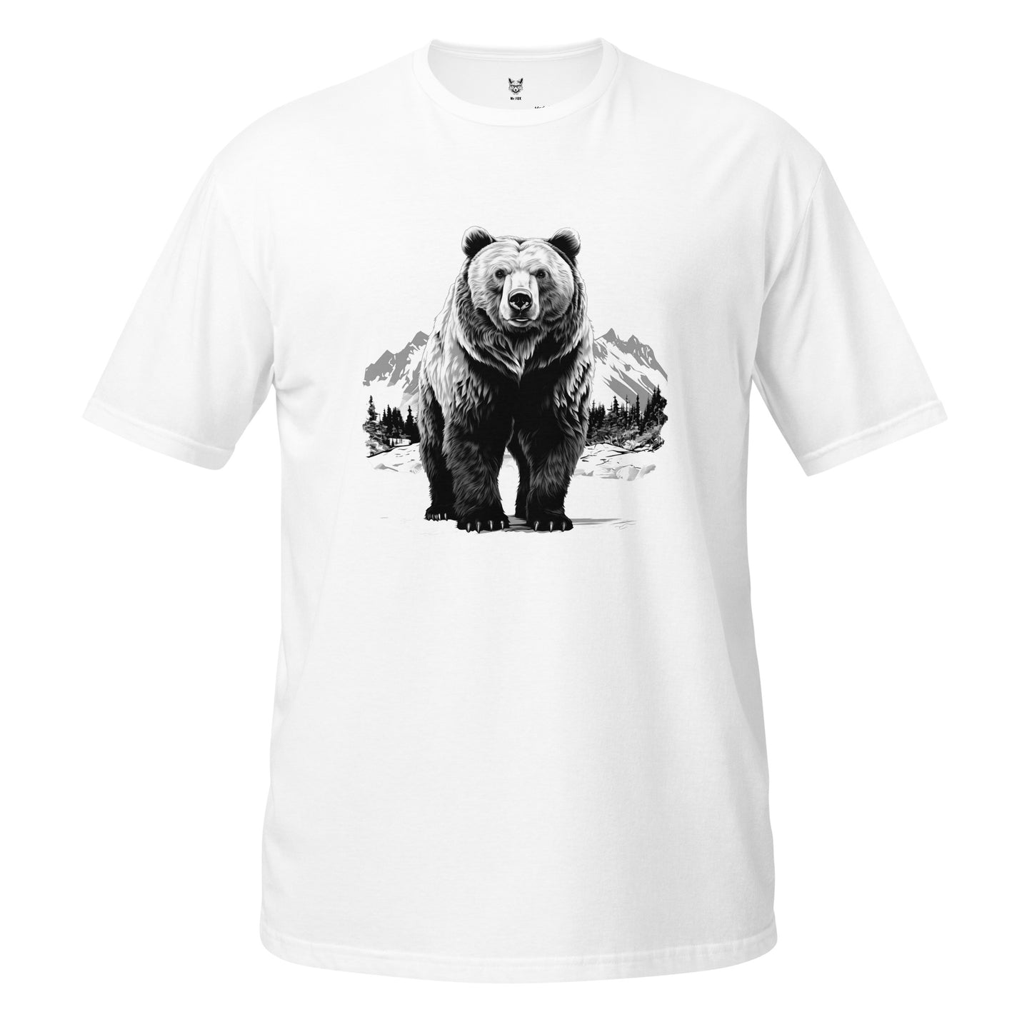 Short-Sleeve Unisex T-Shirt "BEAR" ID: 188  (m) [premium]