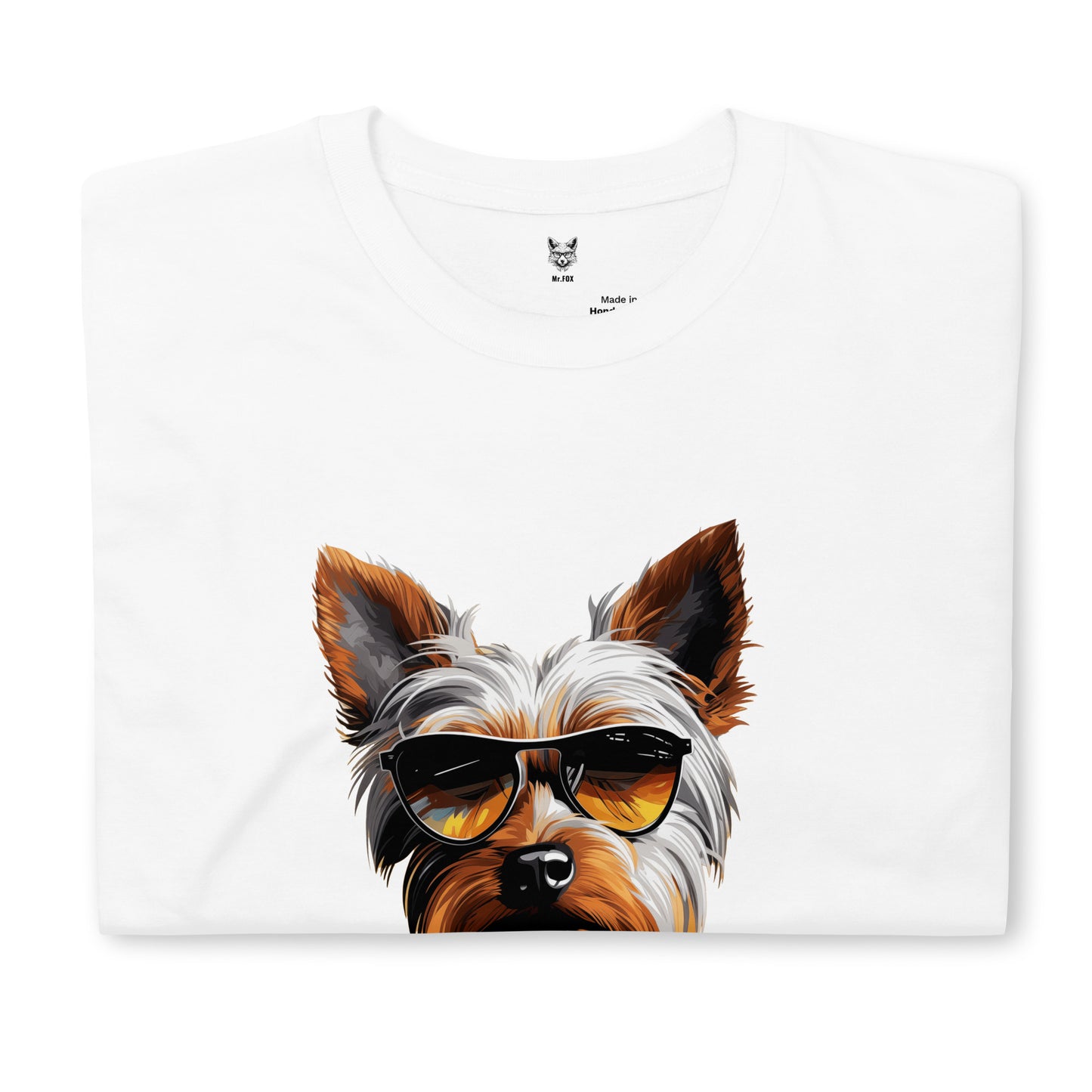 Short-Sleeve Unisex T-Shirt "YORKIE" id: 22 (PREMIUM)