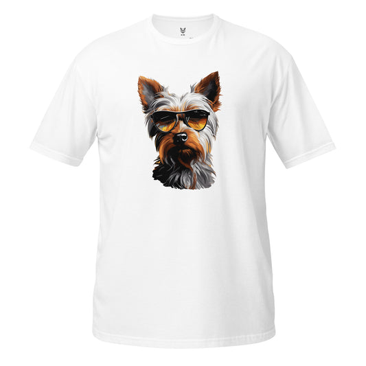 Short-Sleeve Unisex T-Shirt "YORKIE" id: 22 (PREMIUM)