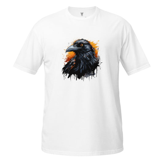 Koszulka unisex z krótkim rękawem „CROW” id: 27 (PREMIUM)