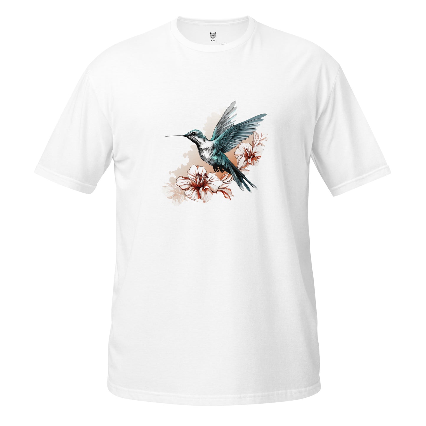 Koszulka unisex z krótkim rękawem „HUMMINGBRI” id: 67 (PREMIUM)