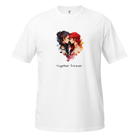 Short-Sleeve Unisex T-Shirt "Together forever" id: 69 (PREMIUM)