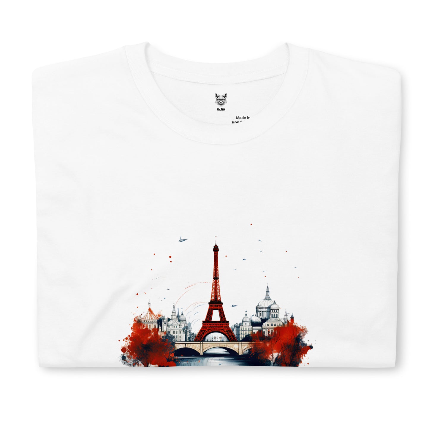 Short-Sleeve Unisex T-Shirt "PARIS" id: 77 (PREMIUM)